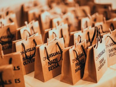 Bruine Papieren Zakken