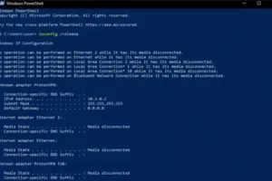 ipconfig release: wat doet dit Windows-commando precies?